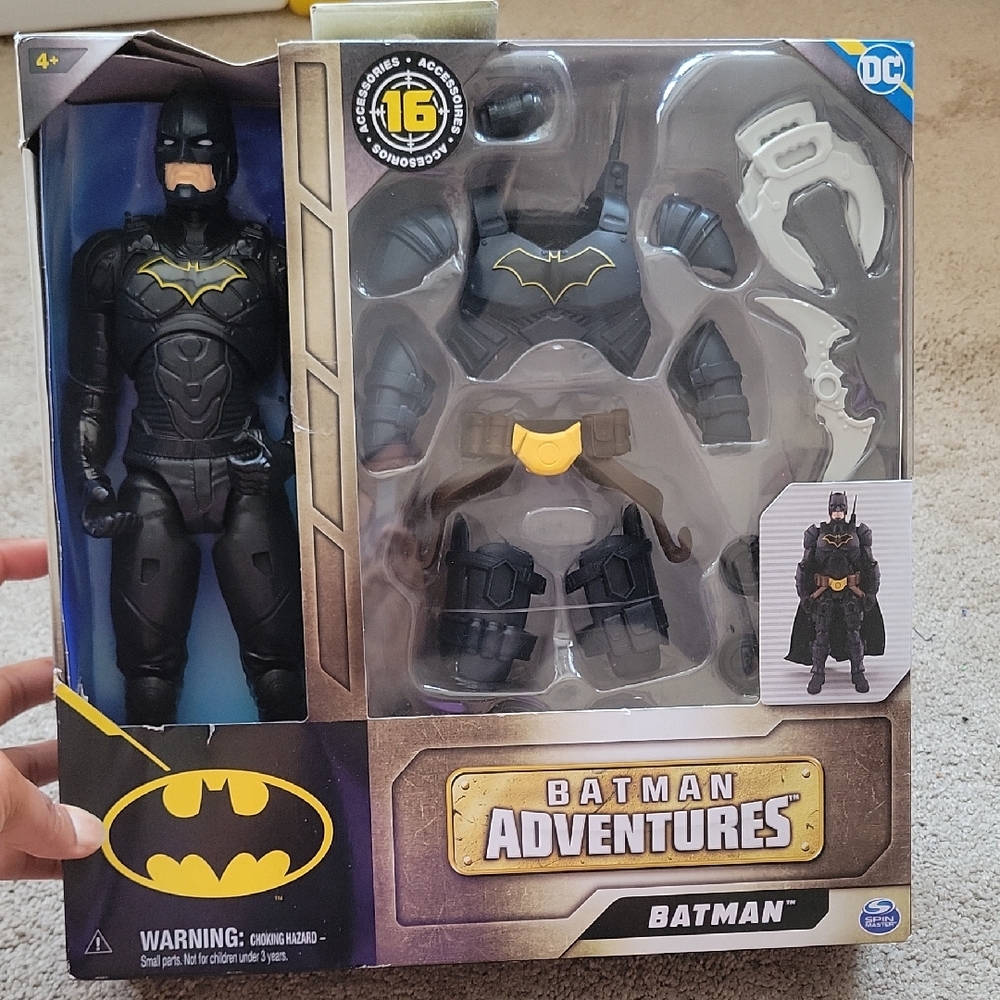 DC Black and Yellow Batman Action Figure